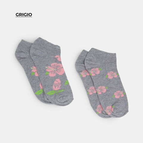 Dos pares de calcetines de mujer, Multicolor Dos pares de calcetines de mujer, Multicolor